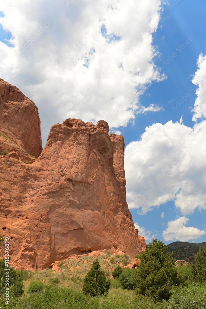 Rock Formation at Garden of the Gods