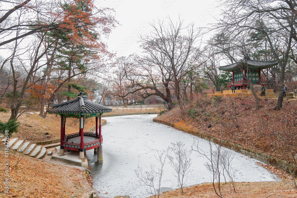 Changdeok Palace or Changdeokgung - Secret Garden Pagodas and Cr