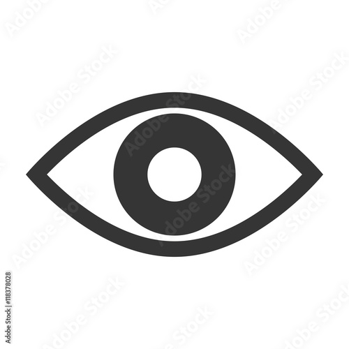 eye look vision icon vector