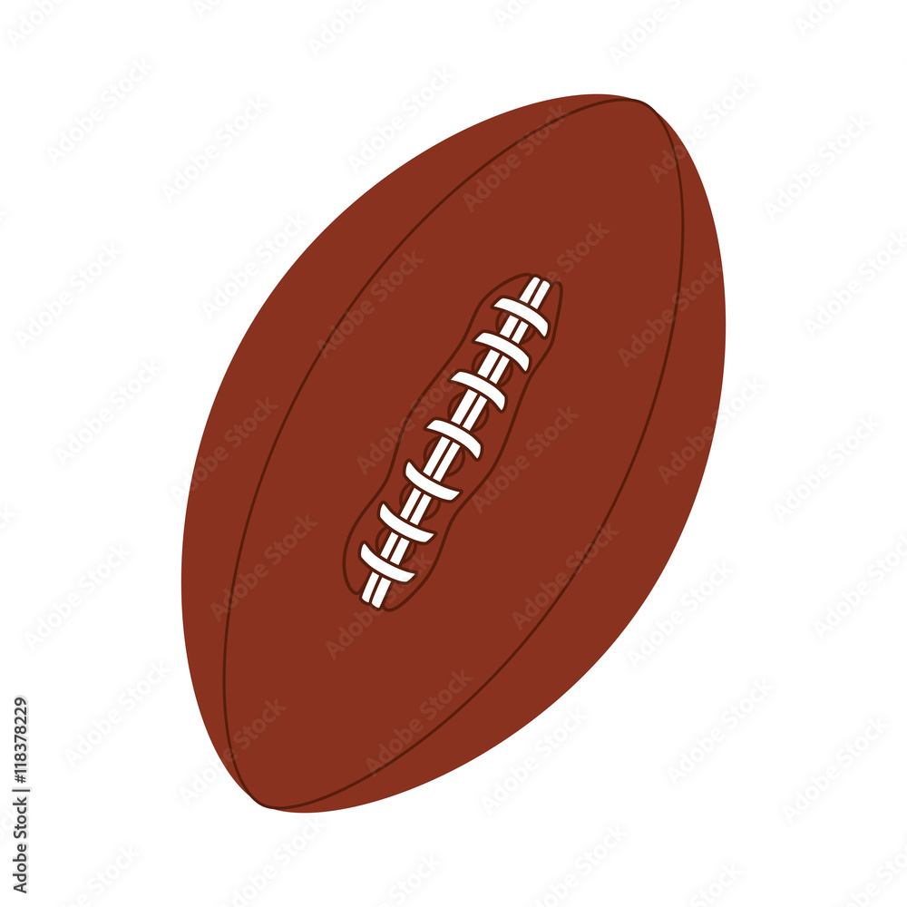 football american ball icon vector football american ball icon vector