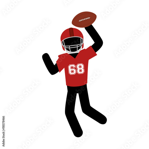 american football player icon
