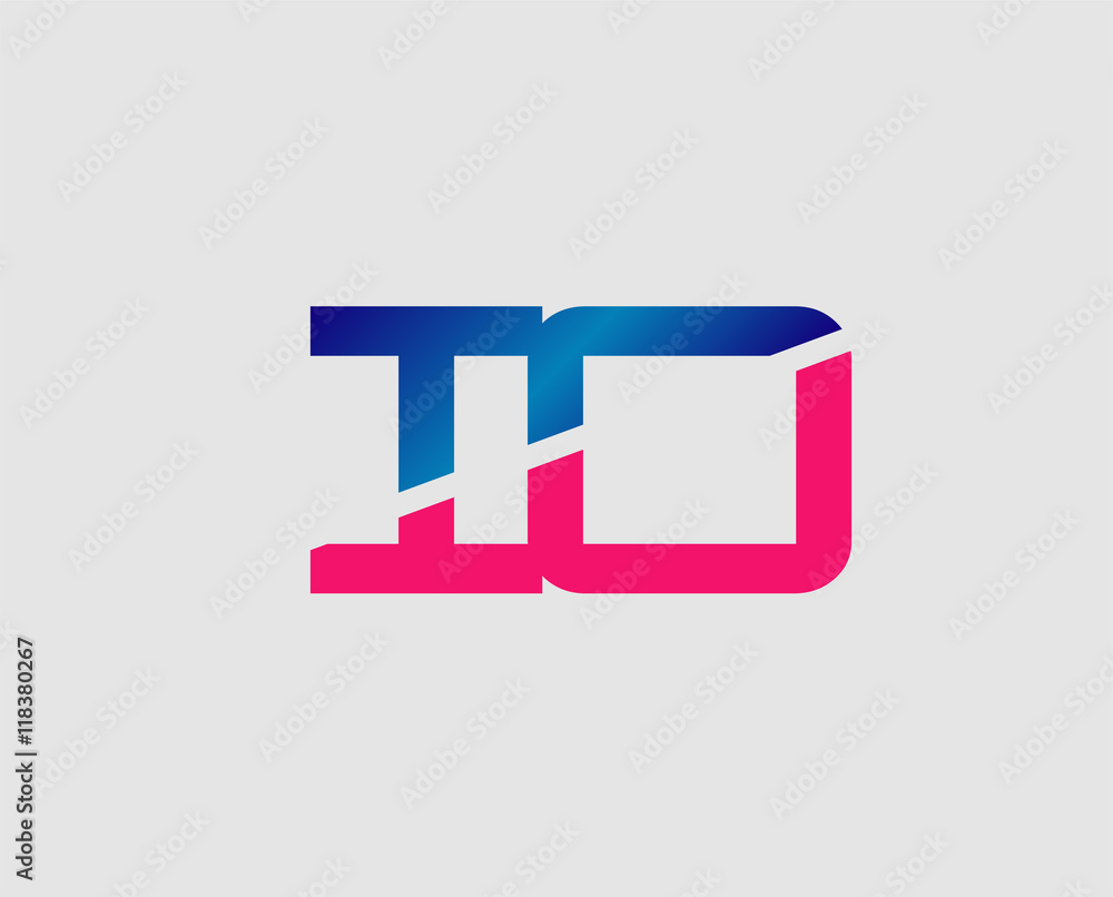 iO company linked letter logo
