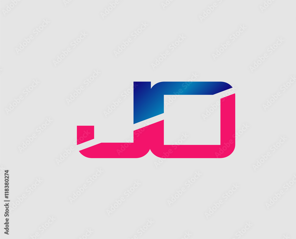 JO company linked letter logo
JO company linked letter logo