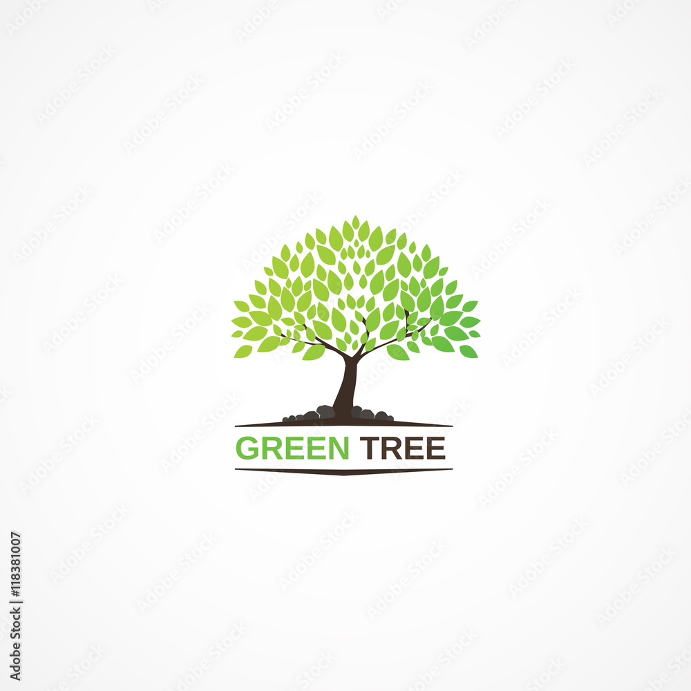Obraz premium Green Tree.