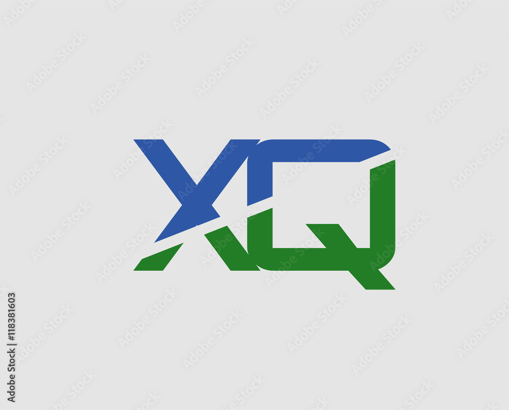 XQ initial overlapping letter logo
XQ initial overlapping letter logo