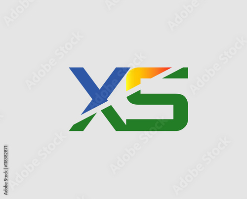 Free Download X and S logo vector. logotype template
 - GFXLoad