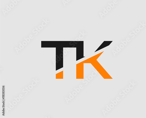Free Download Letter T and K logo template
 - GFXLoad