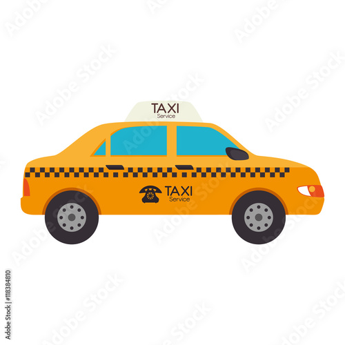 taxi cab service car vehicle drive street city auto