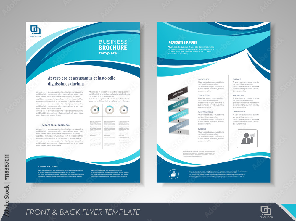 Brochure layout design
