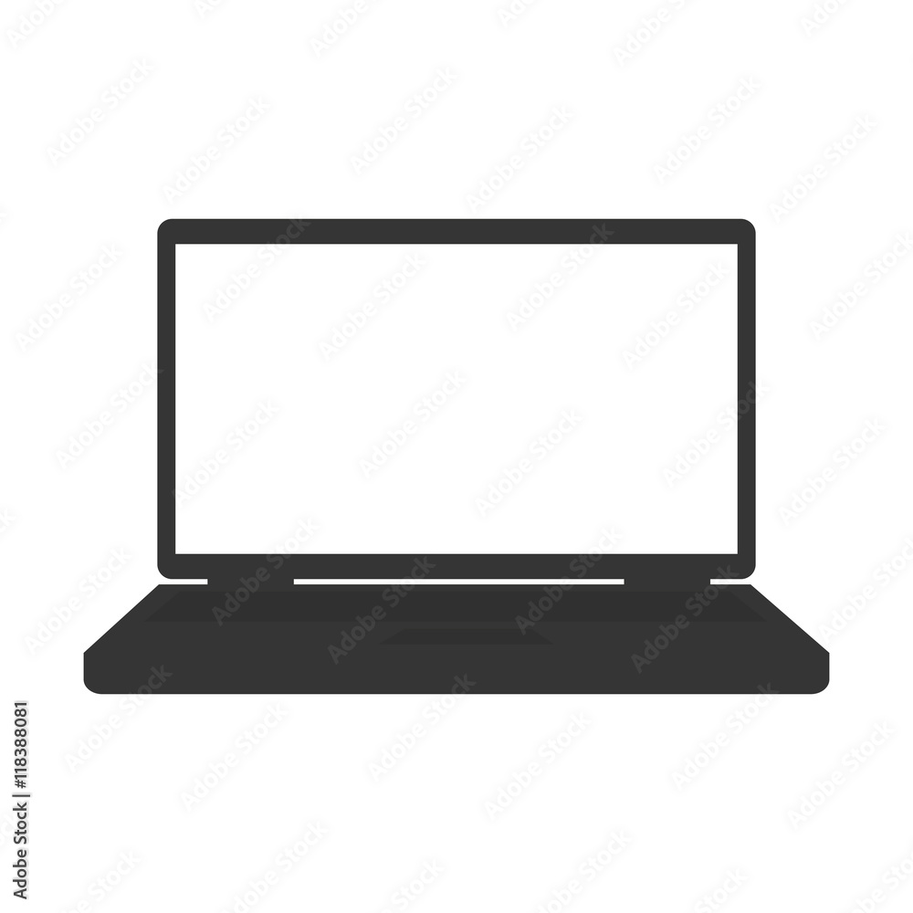 laptop screen technology computer gadget device portable vector illustration isolated laptop screen technology computer gadget device portable vector illustration isolated