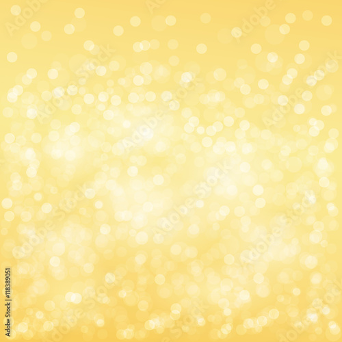Gold bokeh background