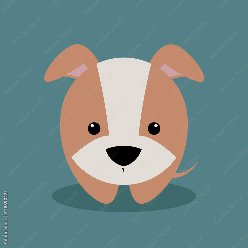 Cute Cartoon dog