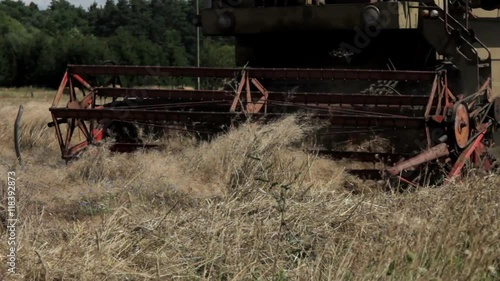 old harvester
