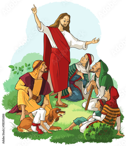 Jesus Preaches the Gospel