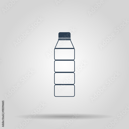 Plastic bottle icon