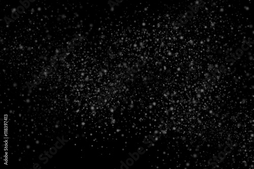 Black and white abstract powder explosion background