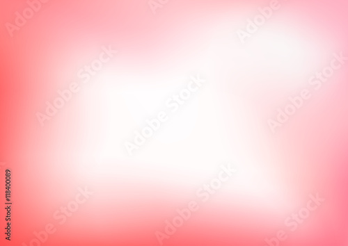 Abstract Red Blurred Vector Background