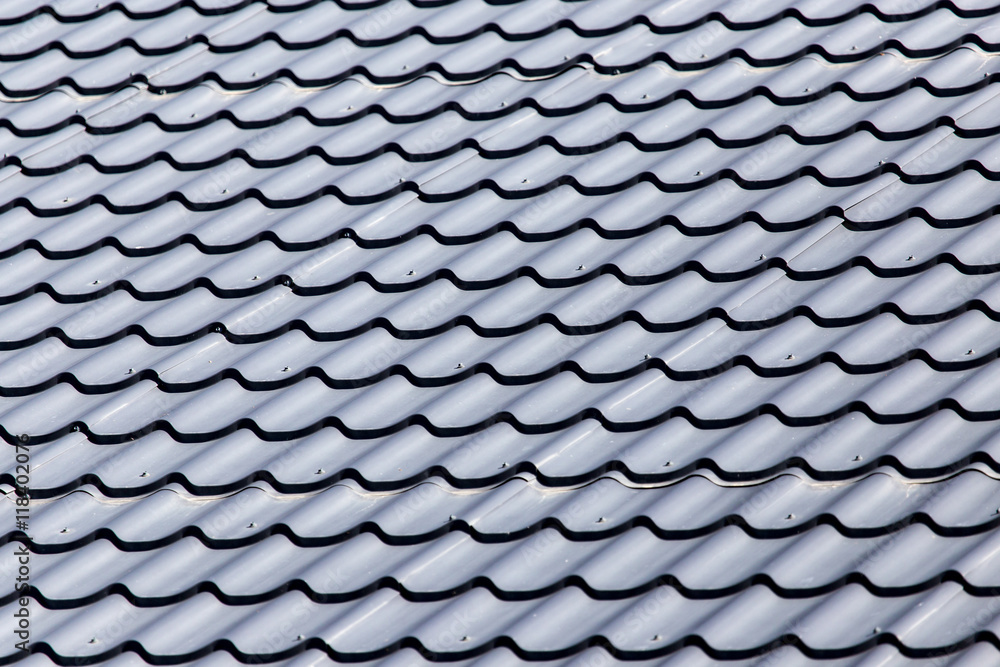 metal roofing roof as background metal roofing roof as background