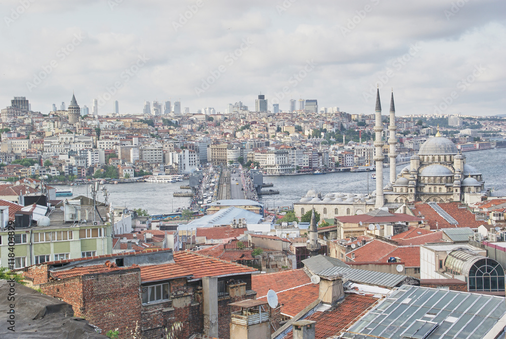 Naklejka premium Blick über Istanbul
