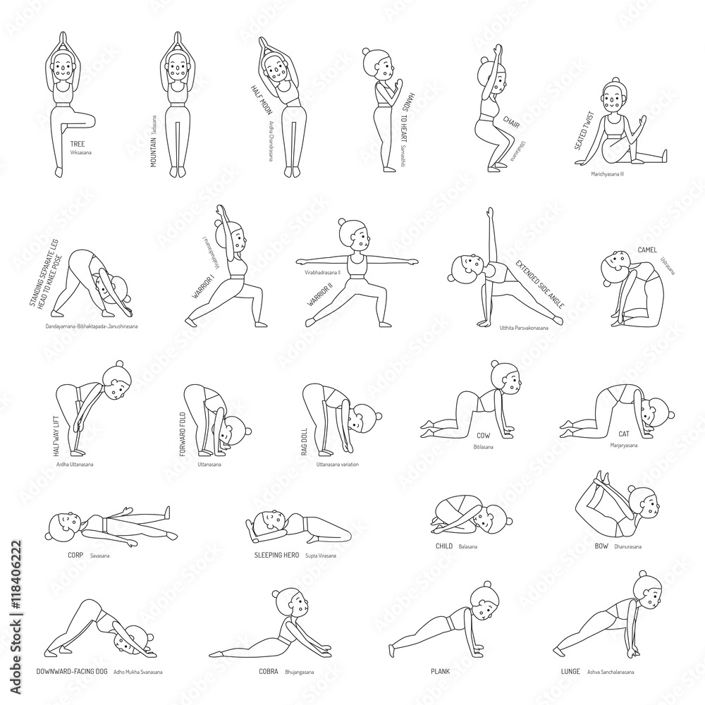6 sacred yoga poses - Ekhart Yoga