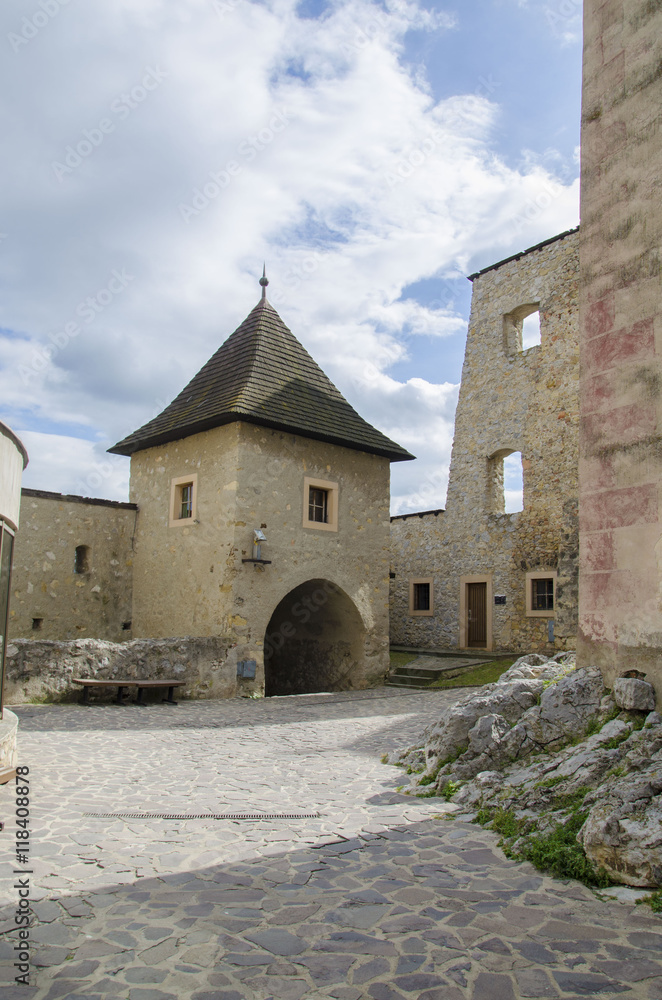 Gate of castle