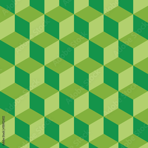flat design geometrical square pattern background vector illustration