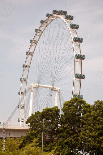 Views of the Singapore wheel