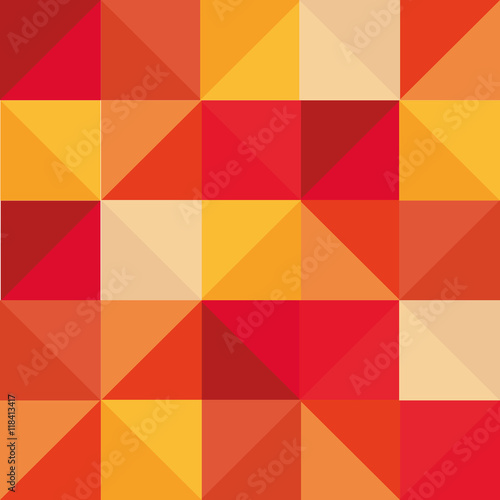 flat abstract square pattern background design vector illustration