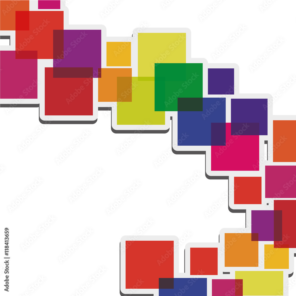 flat abstract square pattern background design vector illustration flat abstract square pattern background design vector illustration