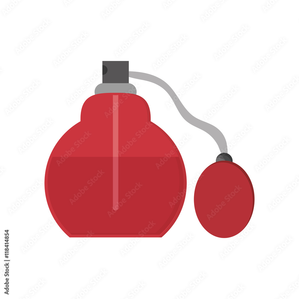 Obraz premium flat design perfume bottle icon vector illustration