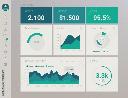 Admin App Dashboard