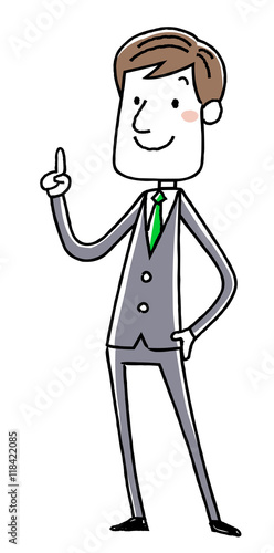 ビジネスマン：チェック　ポイント
