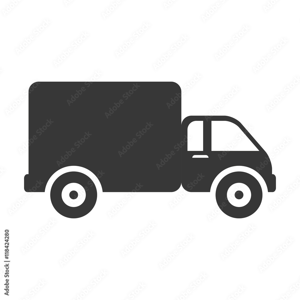 truck cargo delivery vehicle shipping transport commerce industry vector illustration isolated truck cargo delivery vehicle shipping transport commerce industry vector illustration isolated