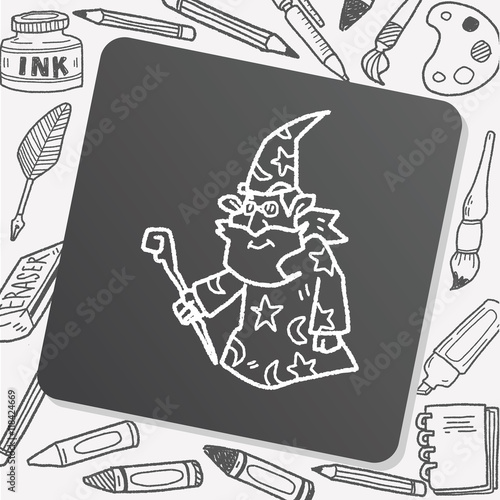 wizard doodle