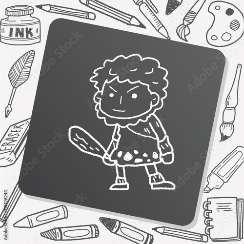 caveman doodle