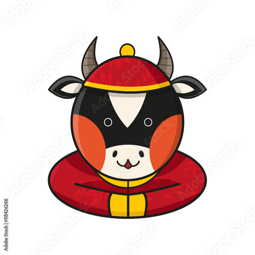 Ox Chinese Happy New Year V...