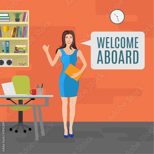 office life illustration
