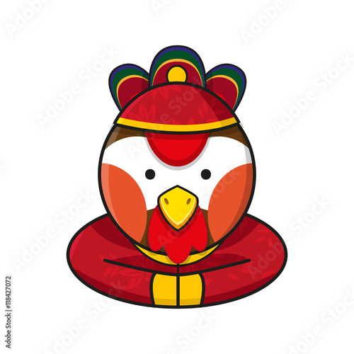 Rooster Chinese Happy New Y...