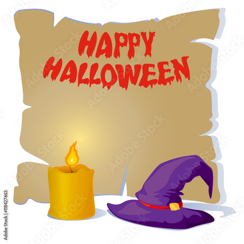 halloween paper board