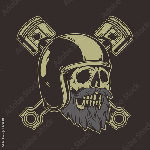 extreme skull piston