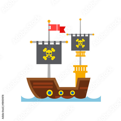 Pirate Ship Icon