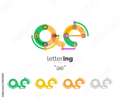 Letters logo icon