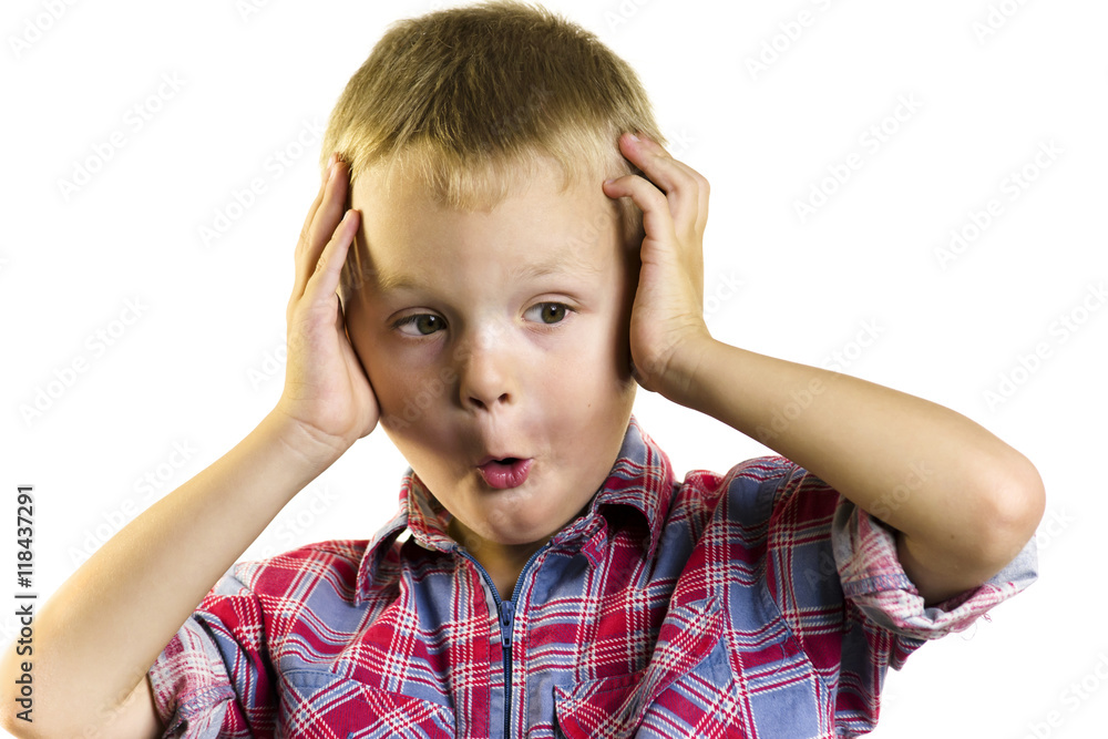 boy holding his hands behind his head boy holding his hands behind his head