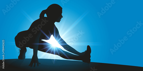 Entrainement sportif - Femme