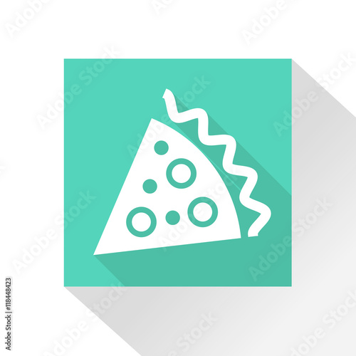 Long Shadow Icon Pizza