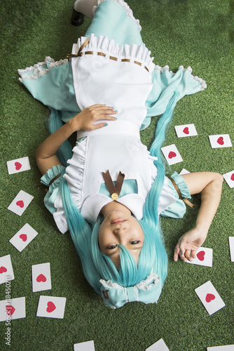 Japan anime cosplay , maid cosplay