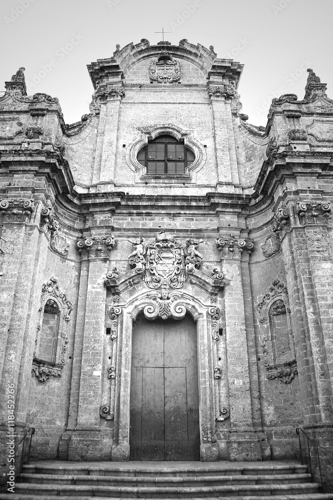 Nardo - main church entrance door Nardo - main church entrance door