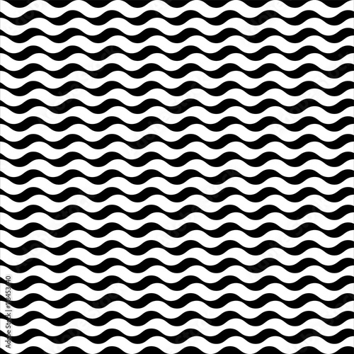 Seamless vector background with waves. Print. Repeating background. Cloth design, wallpaper.