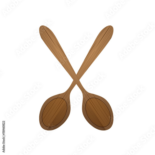 spoon with wood