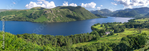 Fototapeta View of Ullswater Lake, Lake District, UK